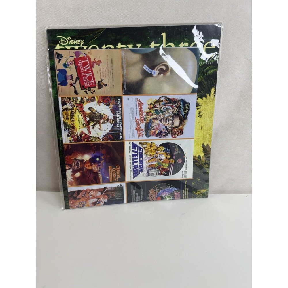 Disney D23 Magazine Summer 2021 Lucasfilm 50th Anniversary Poster New Sealed